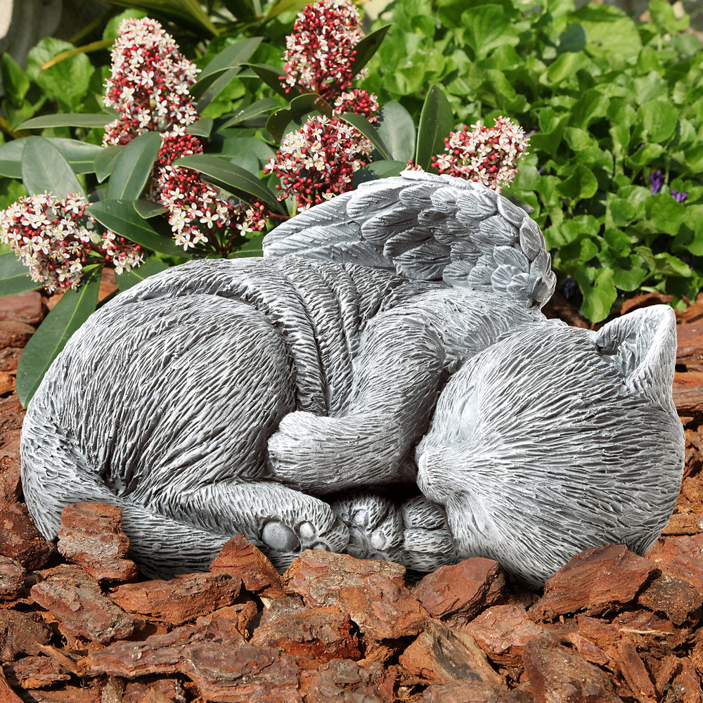 Pure Garden resin piece with detailed hand-painted faux stone finish.