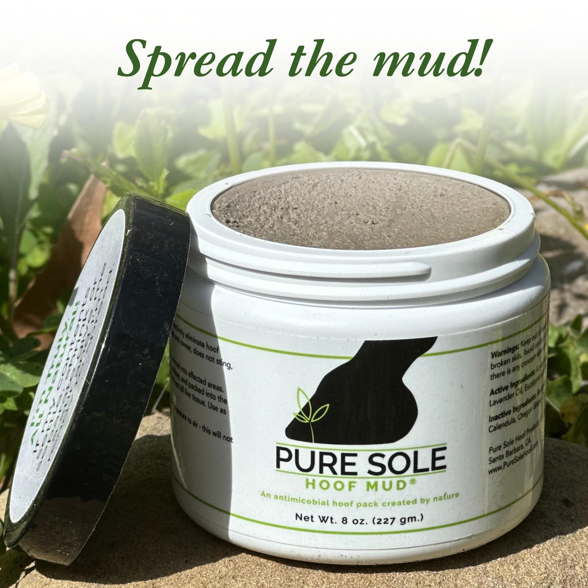 Pure Sole Hoof Care routine image highlighting regular use benefits.