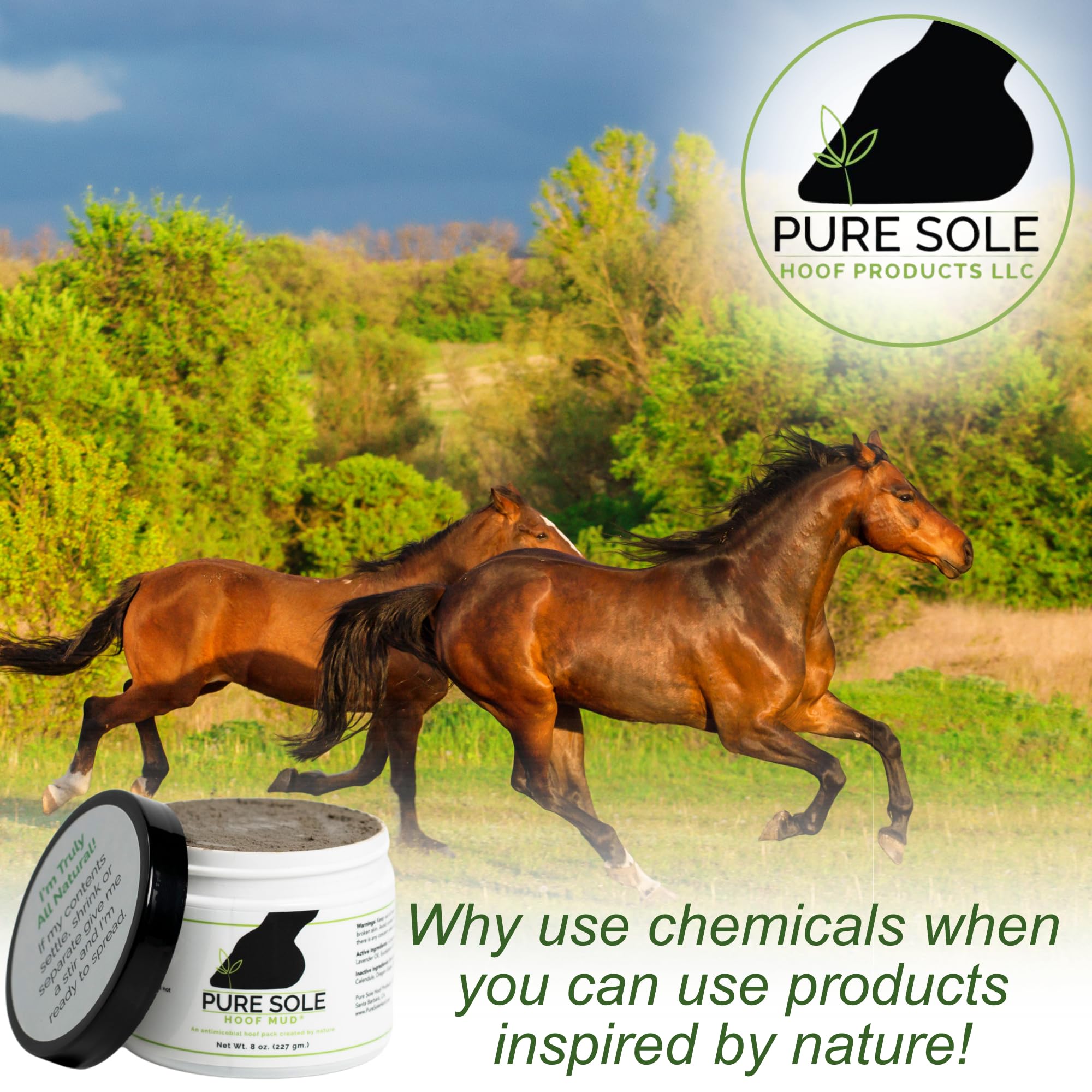 Pure Sole Hoof Clay close-up showing creamy texture for smooth application.