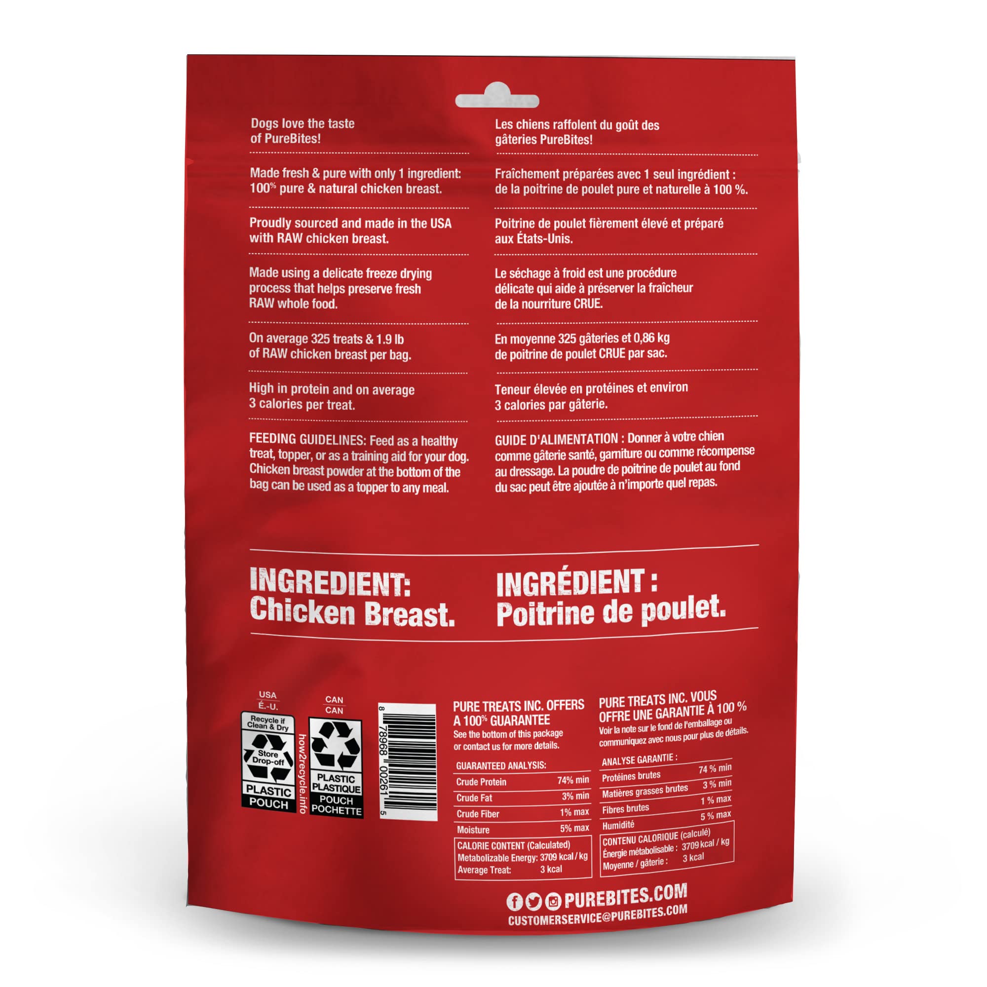 PureBites USA-made freeze-drying process preserves raw flavor