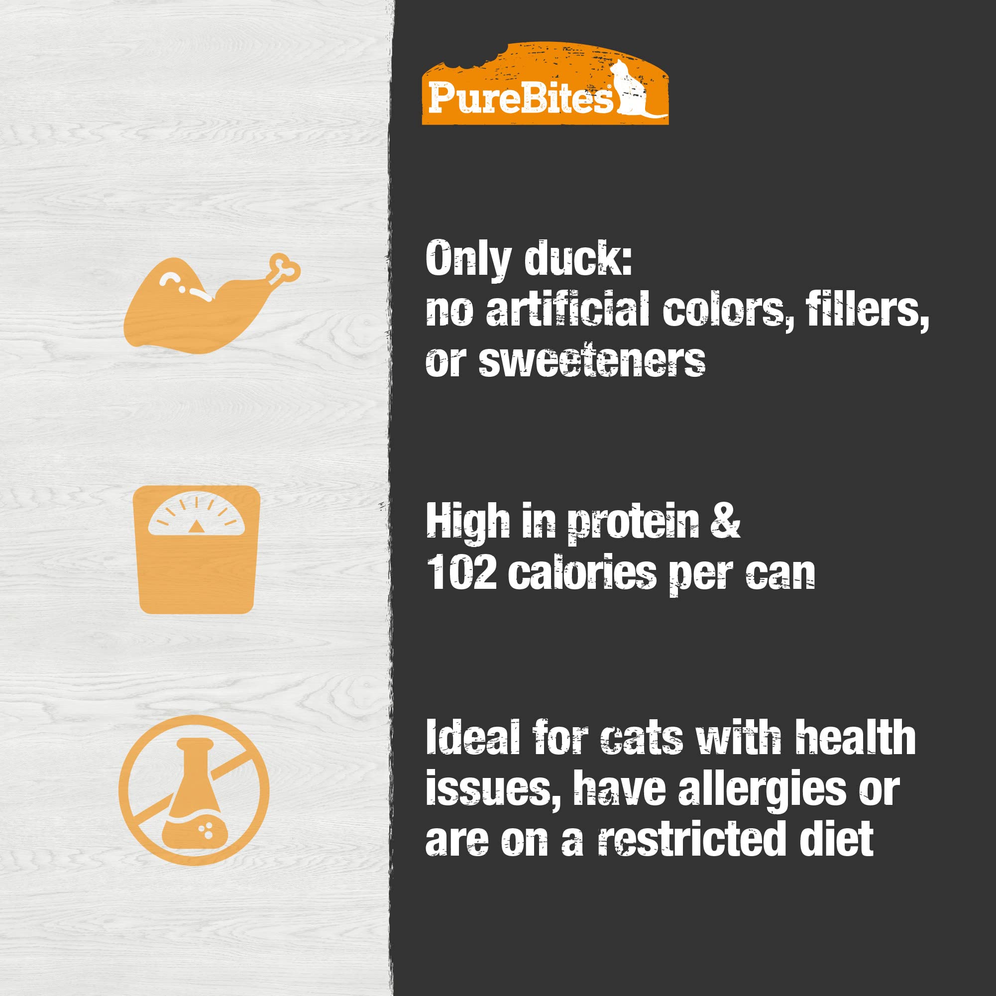 PureBites recyclable can packaging supports eco-friendly pet treats.