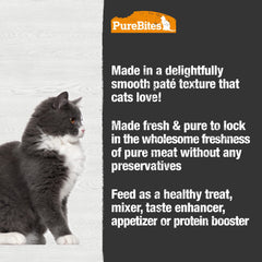 PureBites single-ingredient duck label highlights no artificial additives.
