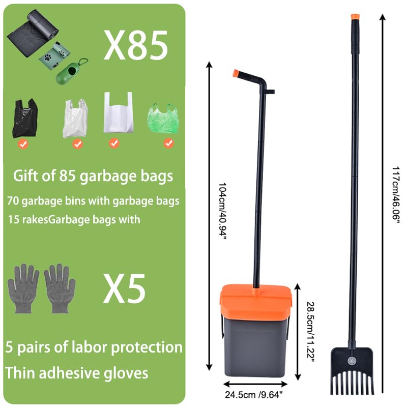 Puredestiny Pooper Scooper foldable design fits in car trunk or shed.
