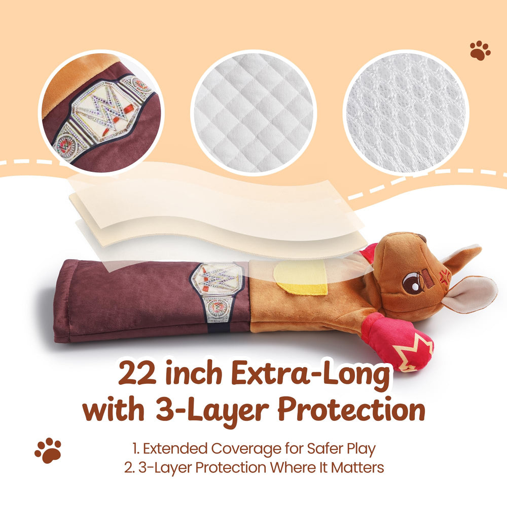 PURETOY Cat Wrestling Glove with treat pocket supports reward-based play.