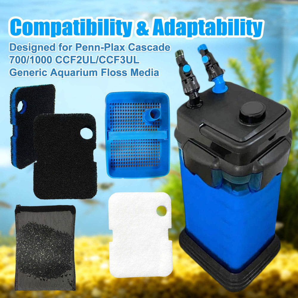 PurifyLogix activated-carbon coarse pad in use with Cascade 700/1000