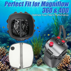 PurifyLogix bio filter pad supporting beneficial bacteria for tank balance