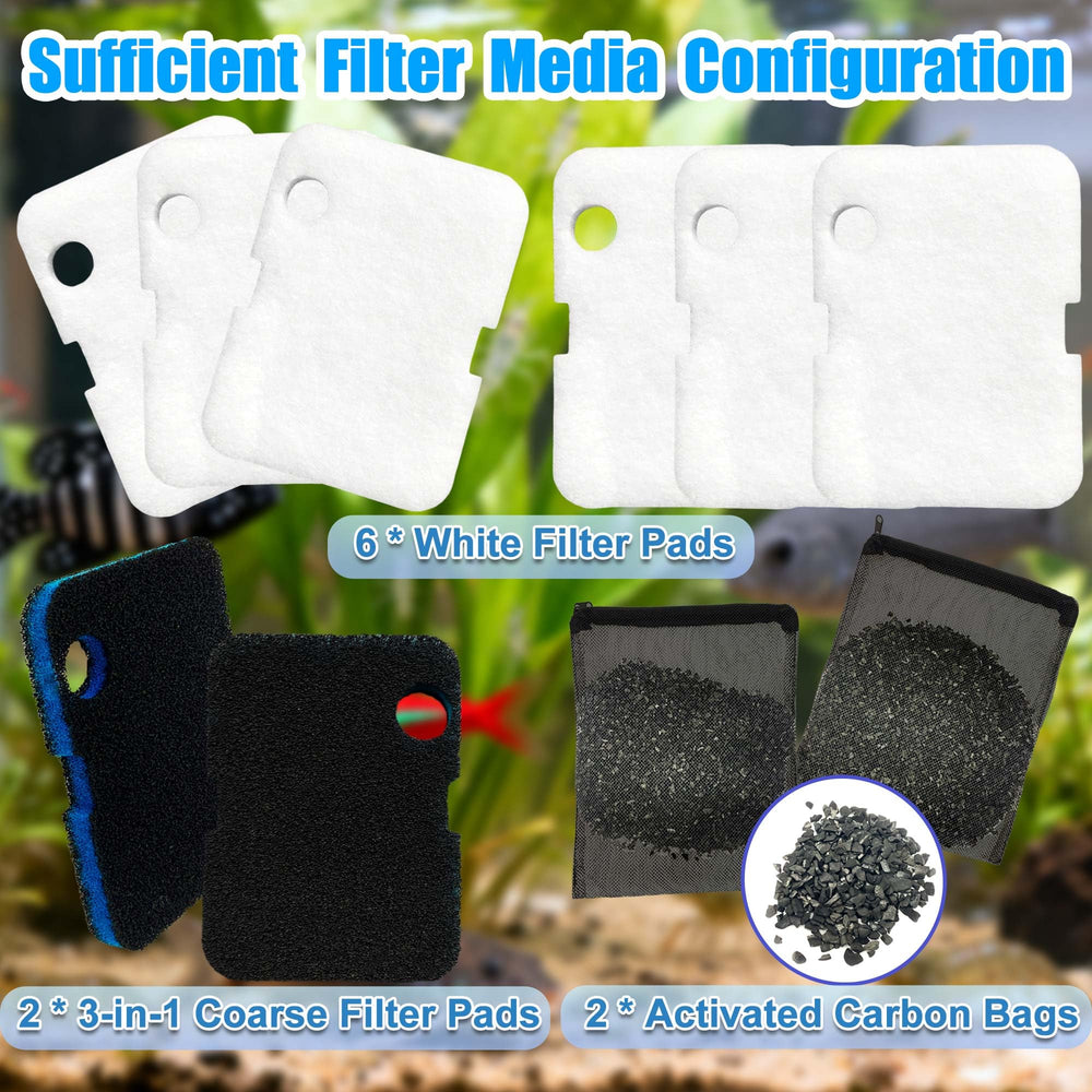 PurifyLogix coarse carbon pad package extends media life.