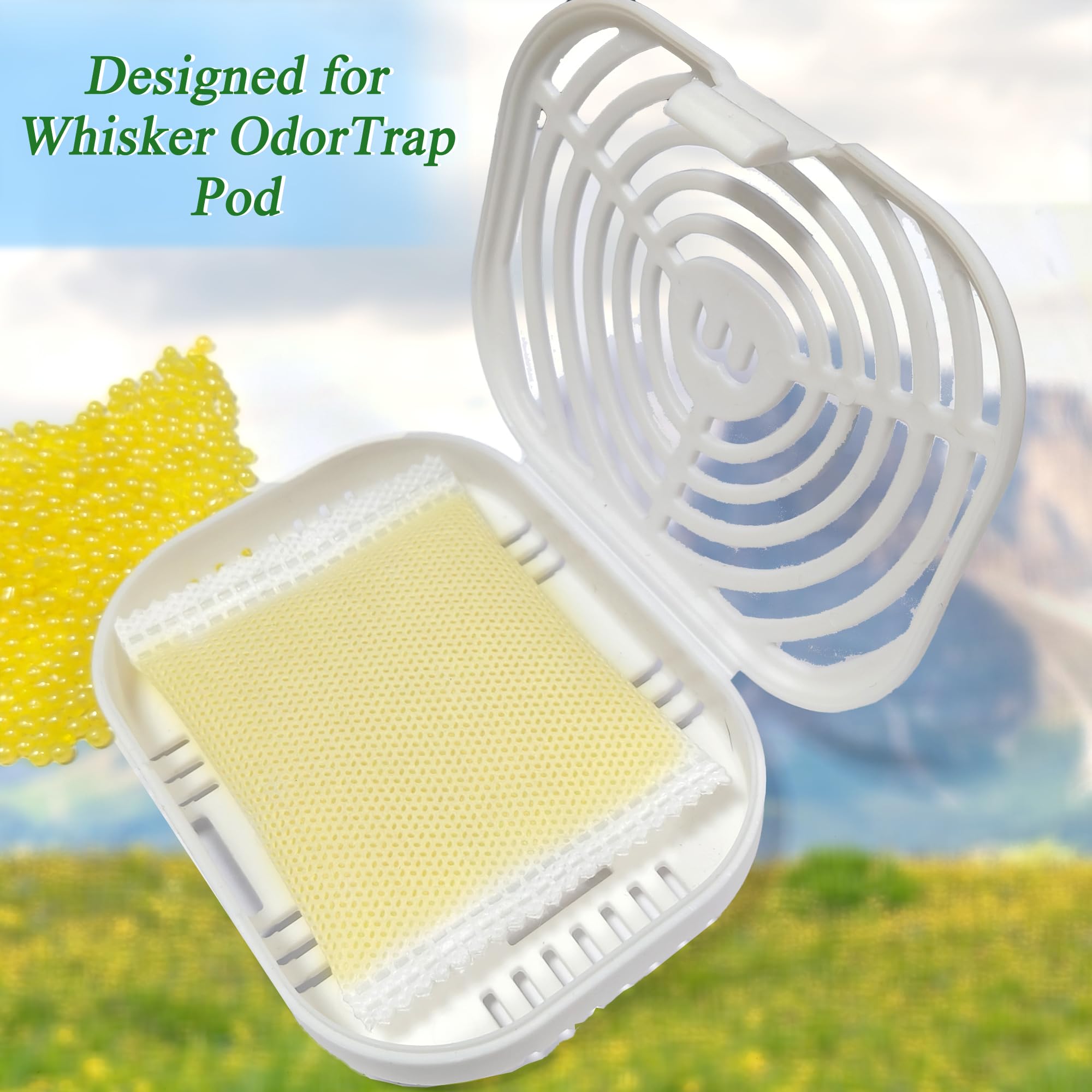 PurifyLogix Lemon refill bag delivers refreshing citrus note and quick odor absorption