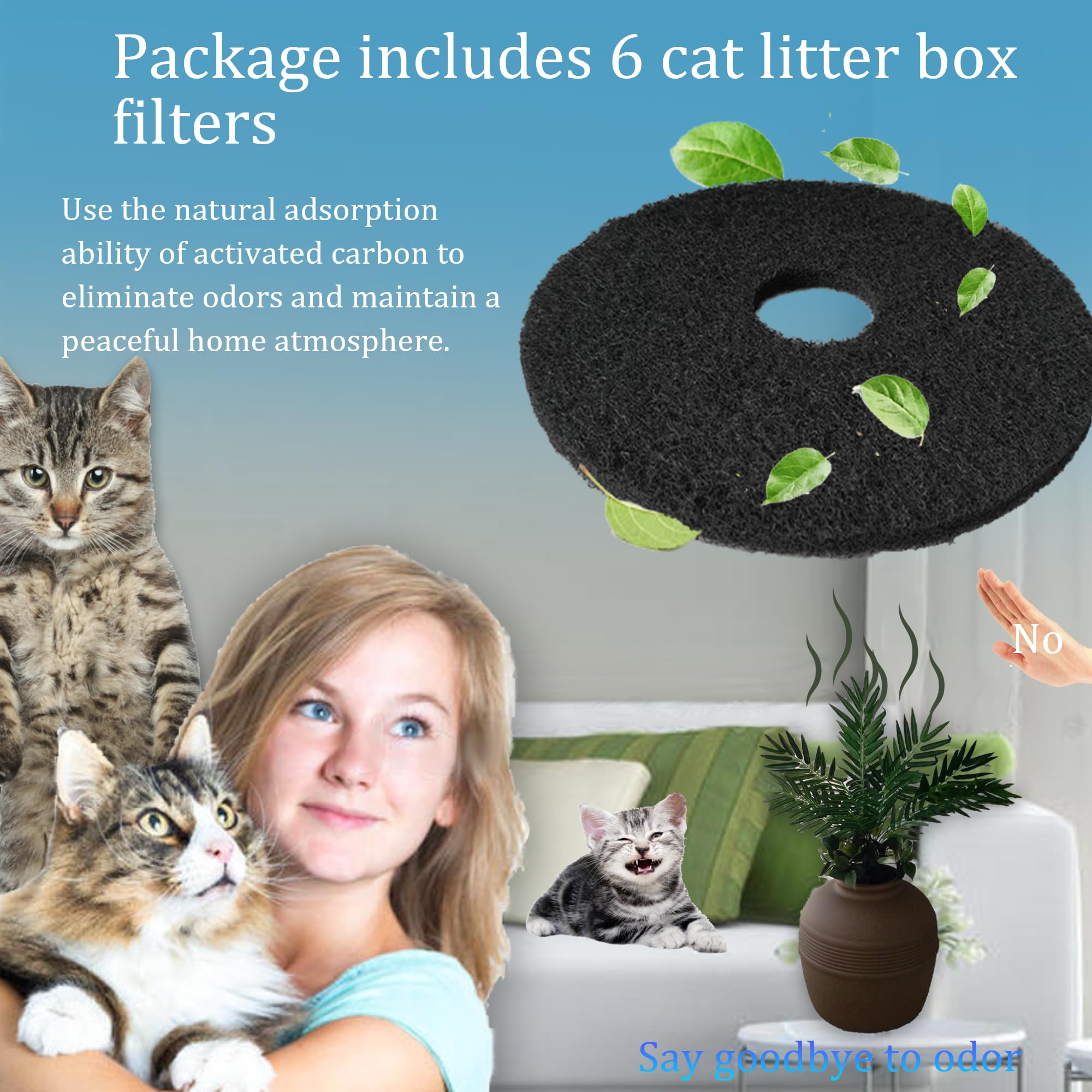 Natural ingredients PurifyLogix filter for eco-friendly odor control
