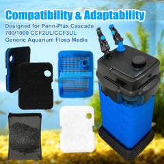 PurifyLogix three-in-one coarse pad with strong filtration and steady flow.