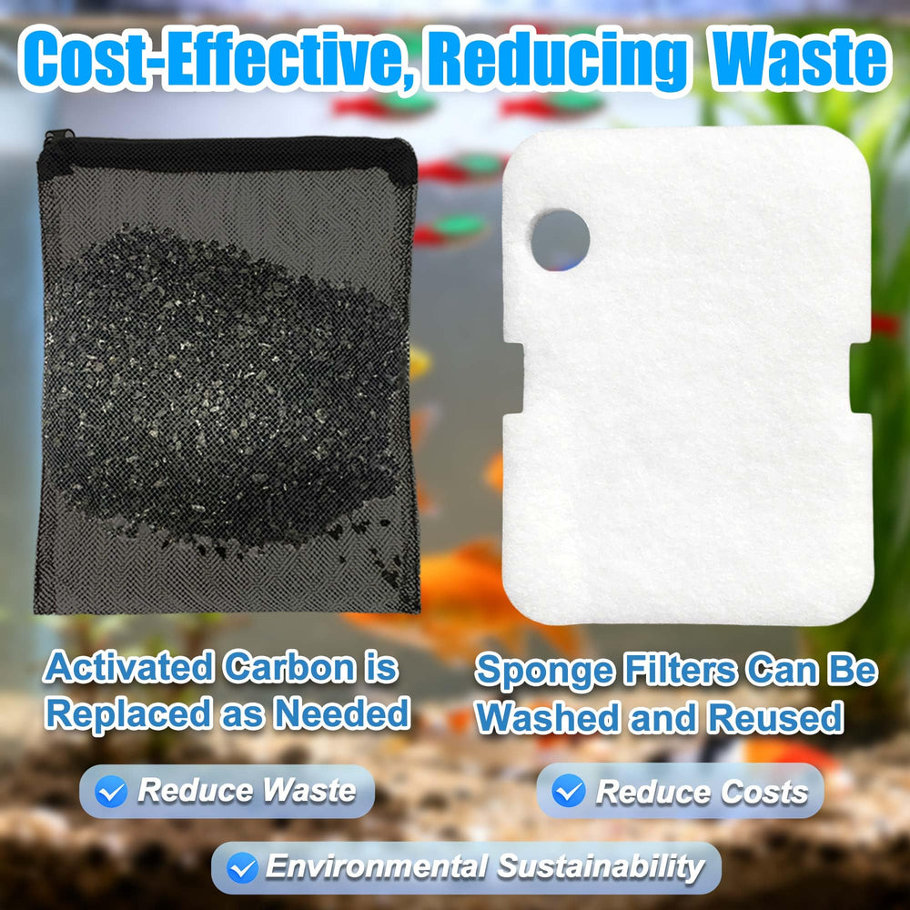 PurifyLogix white filter pad six-pack provides dependable mechanical filtration.