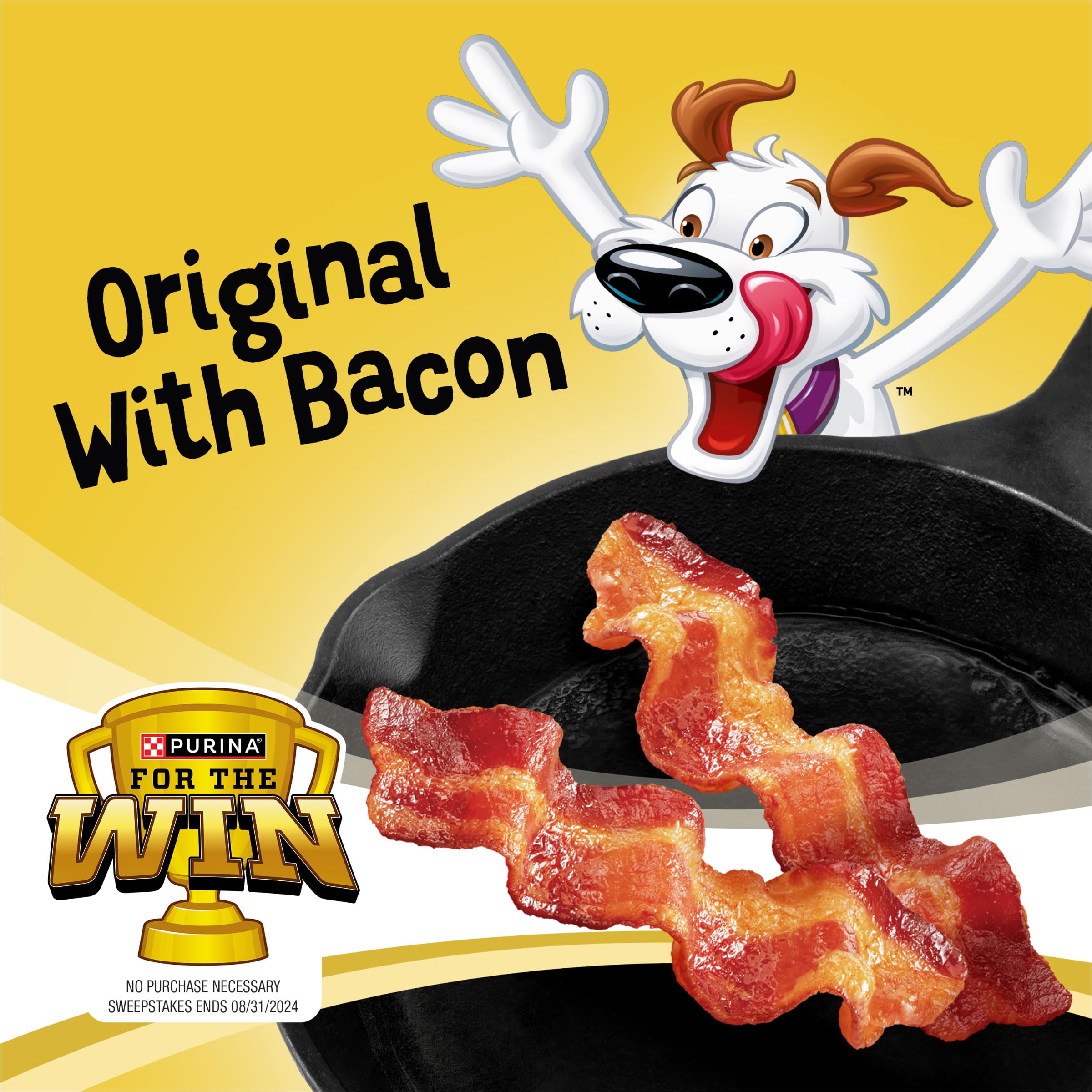 Beggin' Strips close-up showing real meat-first ingredient flavor