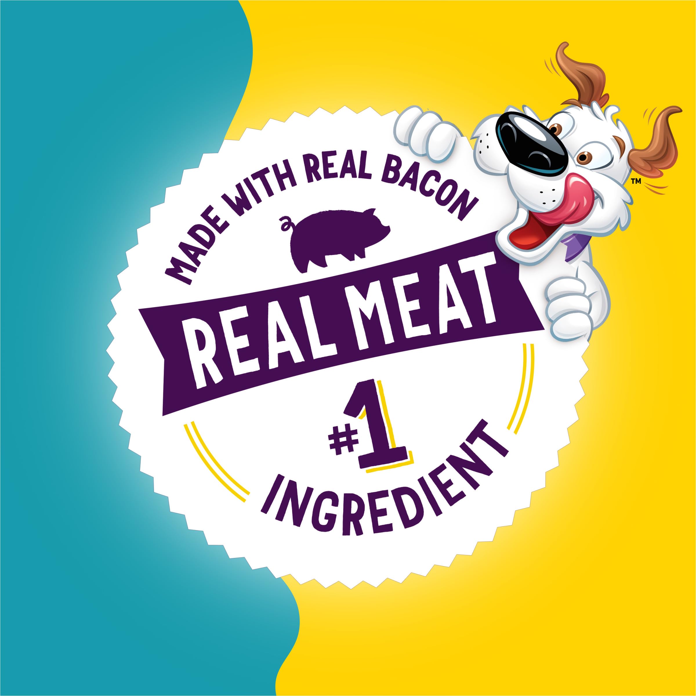 Purina Beggin’ Strips peanut butter flavor close-up for dogs
