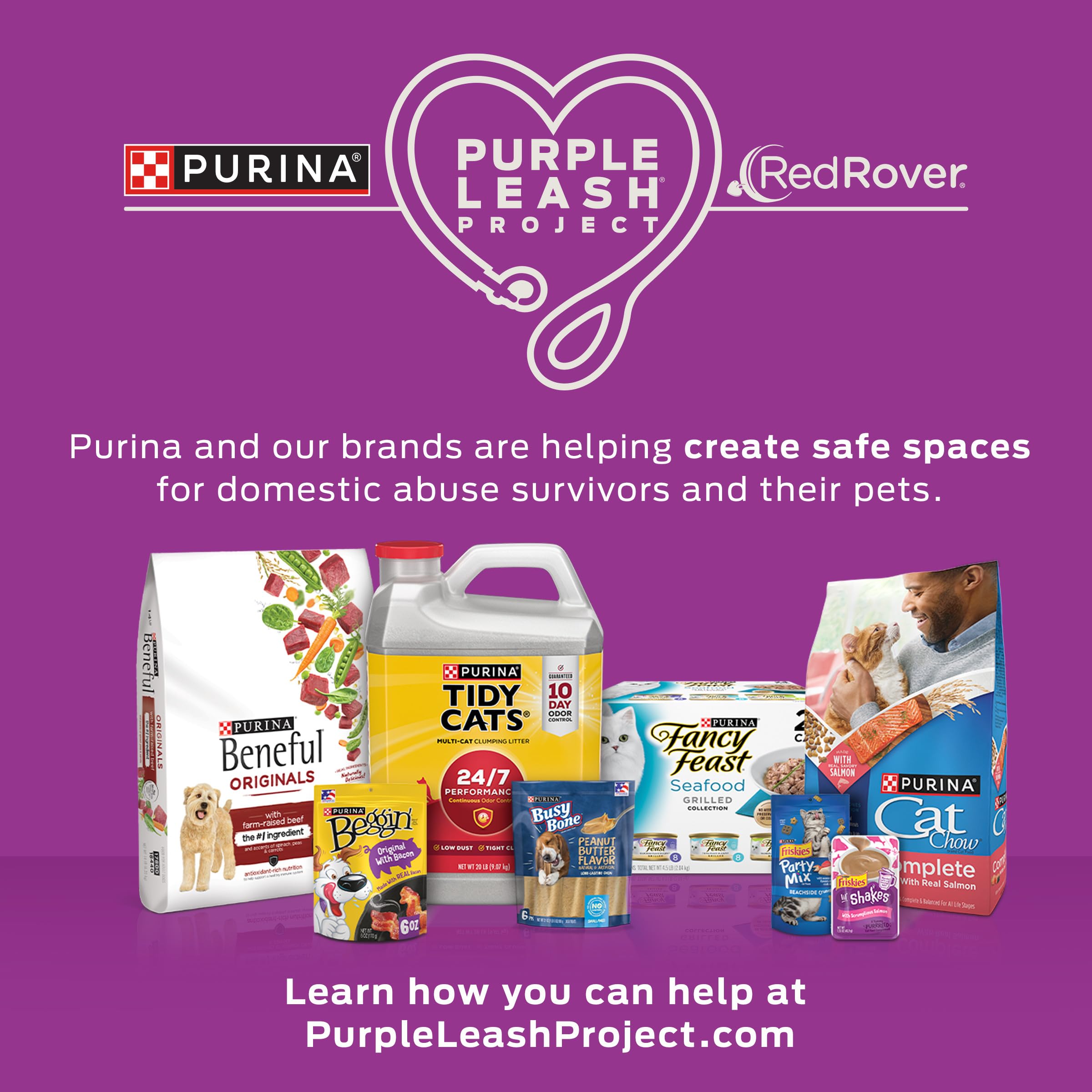 Purina Beggin' Strips are great for road trips and outings.
