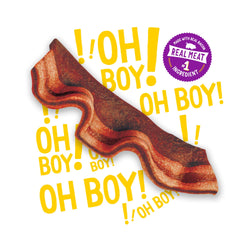 Purina Beggin' Strips close-up of soft, chewy bacon-flavored treats your dog adores