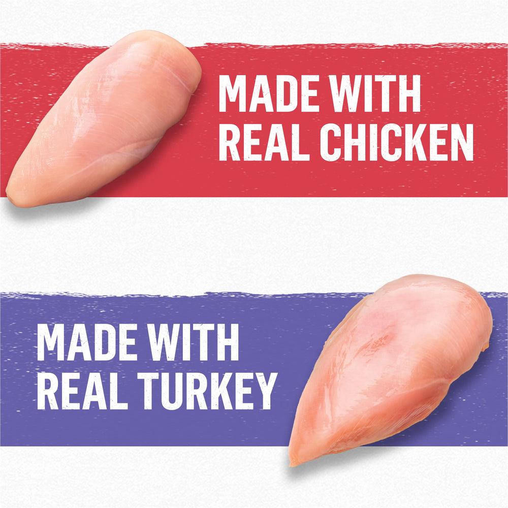 Purina Beyond no corn soy wheat claim image for grain-free option