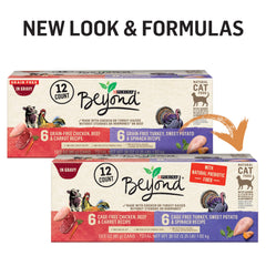 Purina Beyond turkey-sweet-potato-spinach-gravy can, protein-rich option