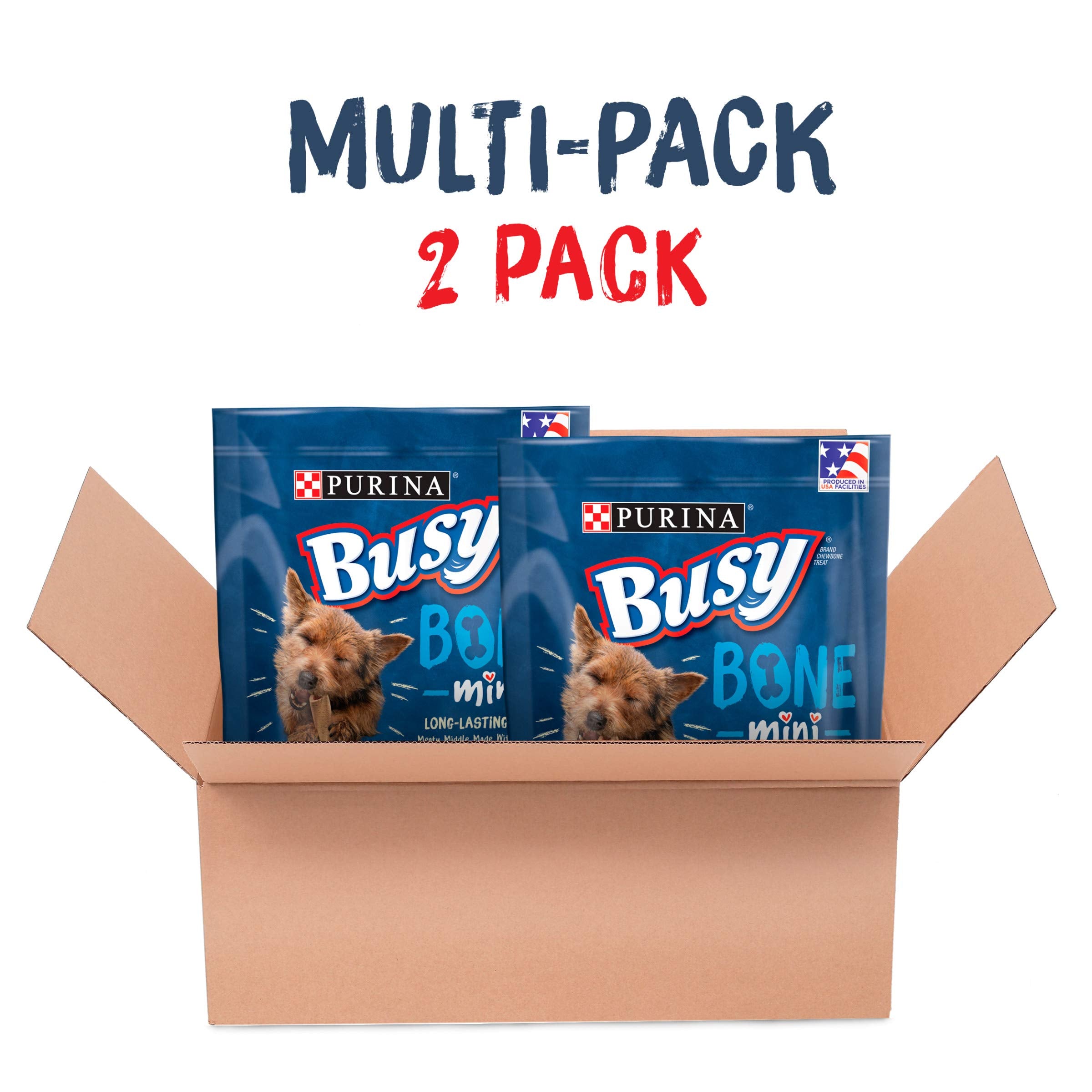 Purina Busy mini bone long-lasting chew keeps small dogs engaged