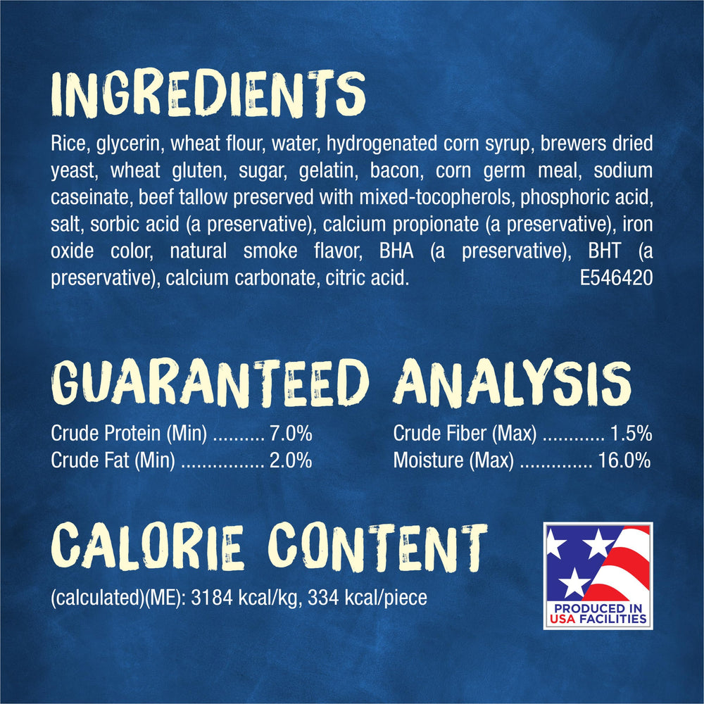 Purina Busy Twist'd bite-sized chew suitable for small to medium dogs.