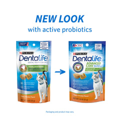 Dentalife close-up of crunchy texture highlighting thorough chewing for oral cleanliness.