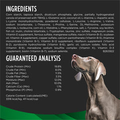 Purina EL Elemental formula artwork emphasizes MCT oil for gentle energy and digestion.