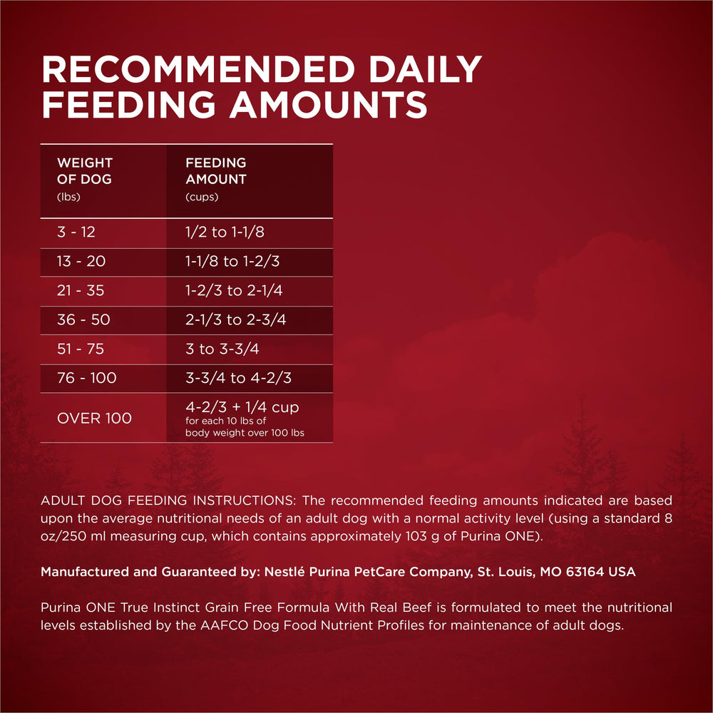 Purina ONE 2x tender morsels image shows extra meaty morsels.