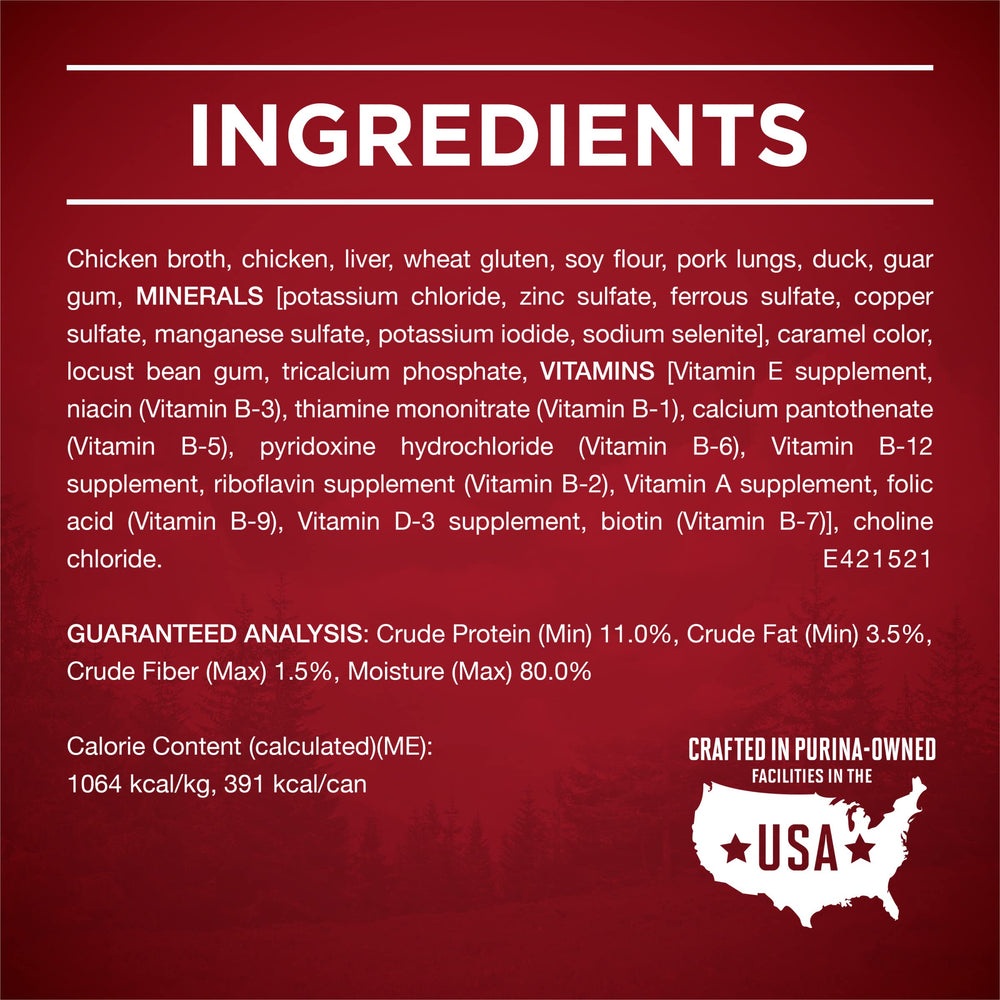 Purina ONE adult dog complete and balanced nutrition