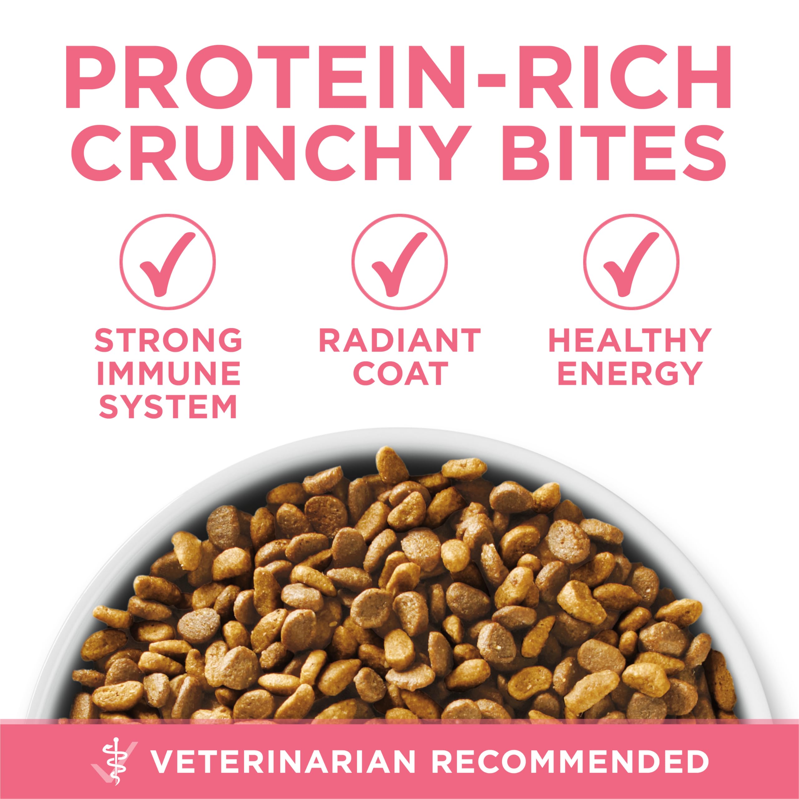 Purina ONE added calcium for strong teeth and healthy gums