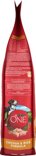 Purina ONE label emphasizes real chicken as the first ingredient