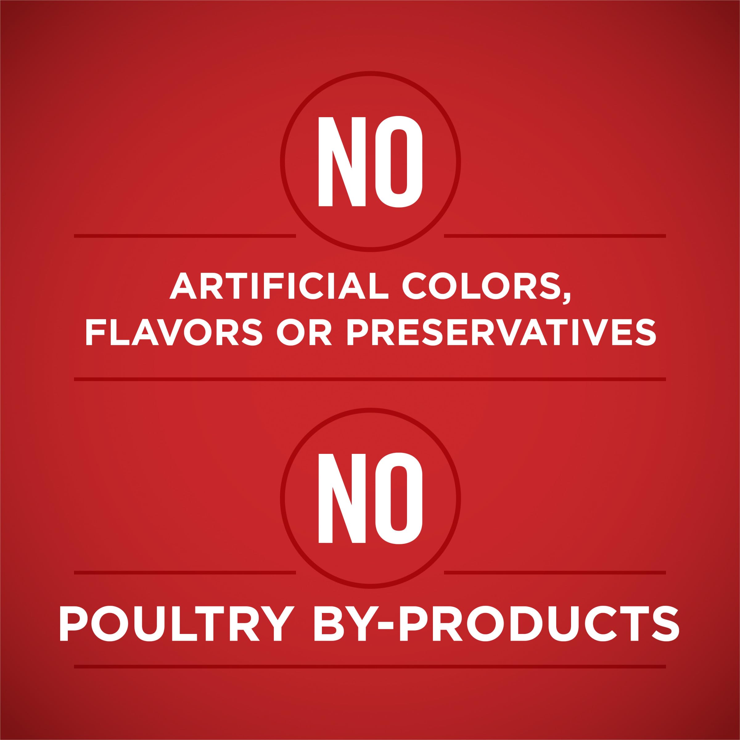 Purina ONE chicken chunks close-up, showcasing high-protein real meat.