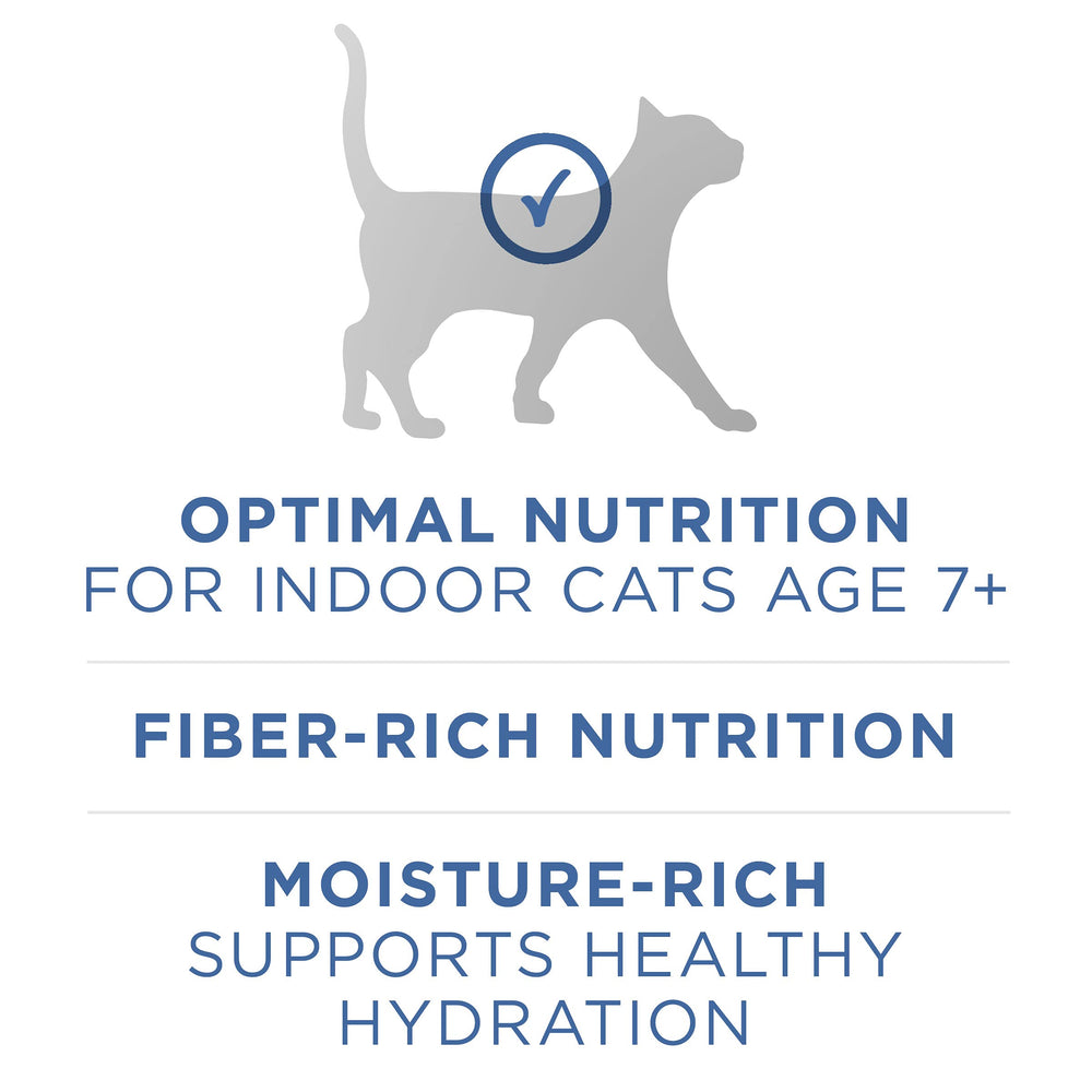 Purina ONE high-protein wet cat food supports strong muscles and activity.