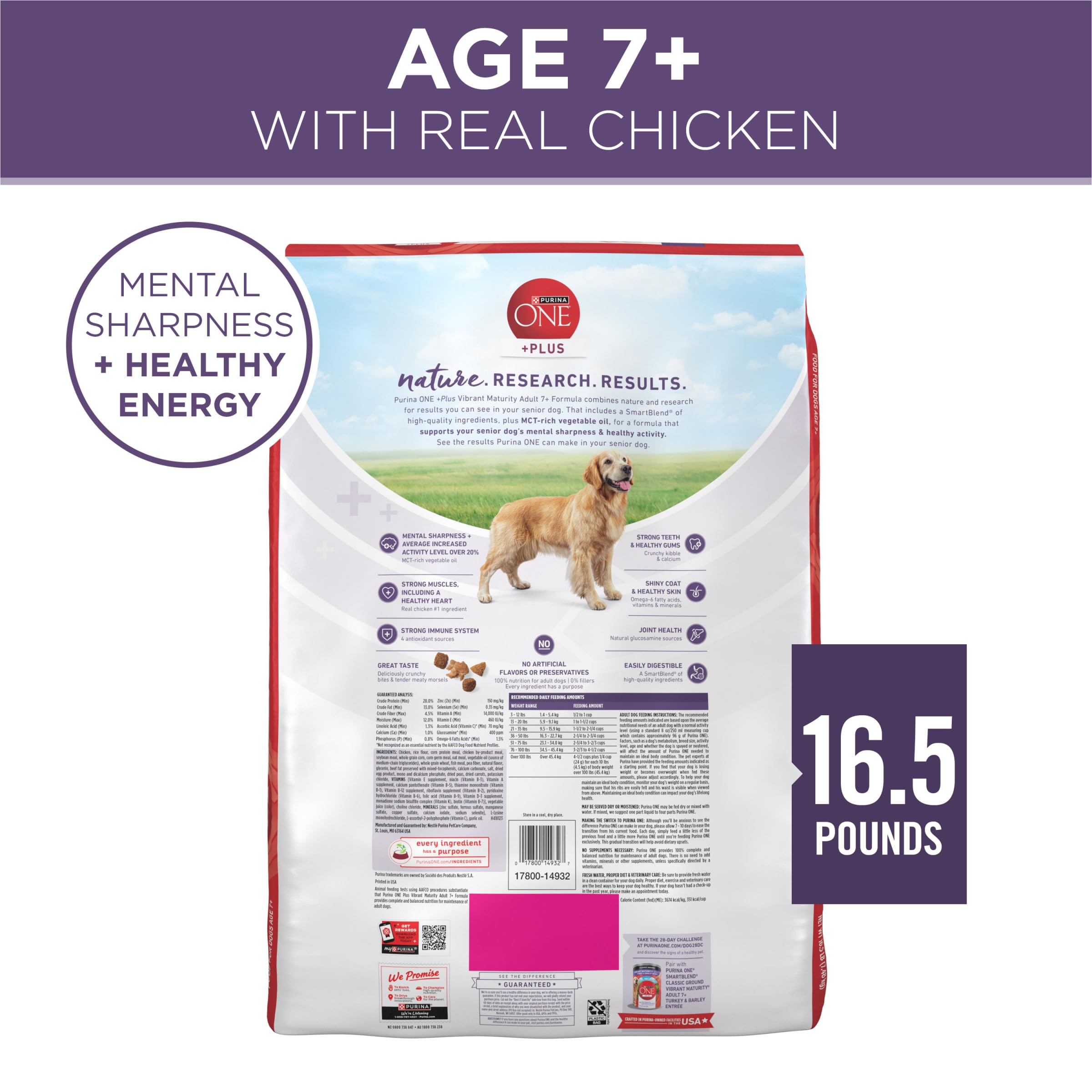 Purina ONE made in Purina-owned US facilities for quality