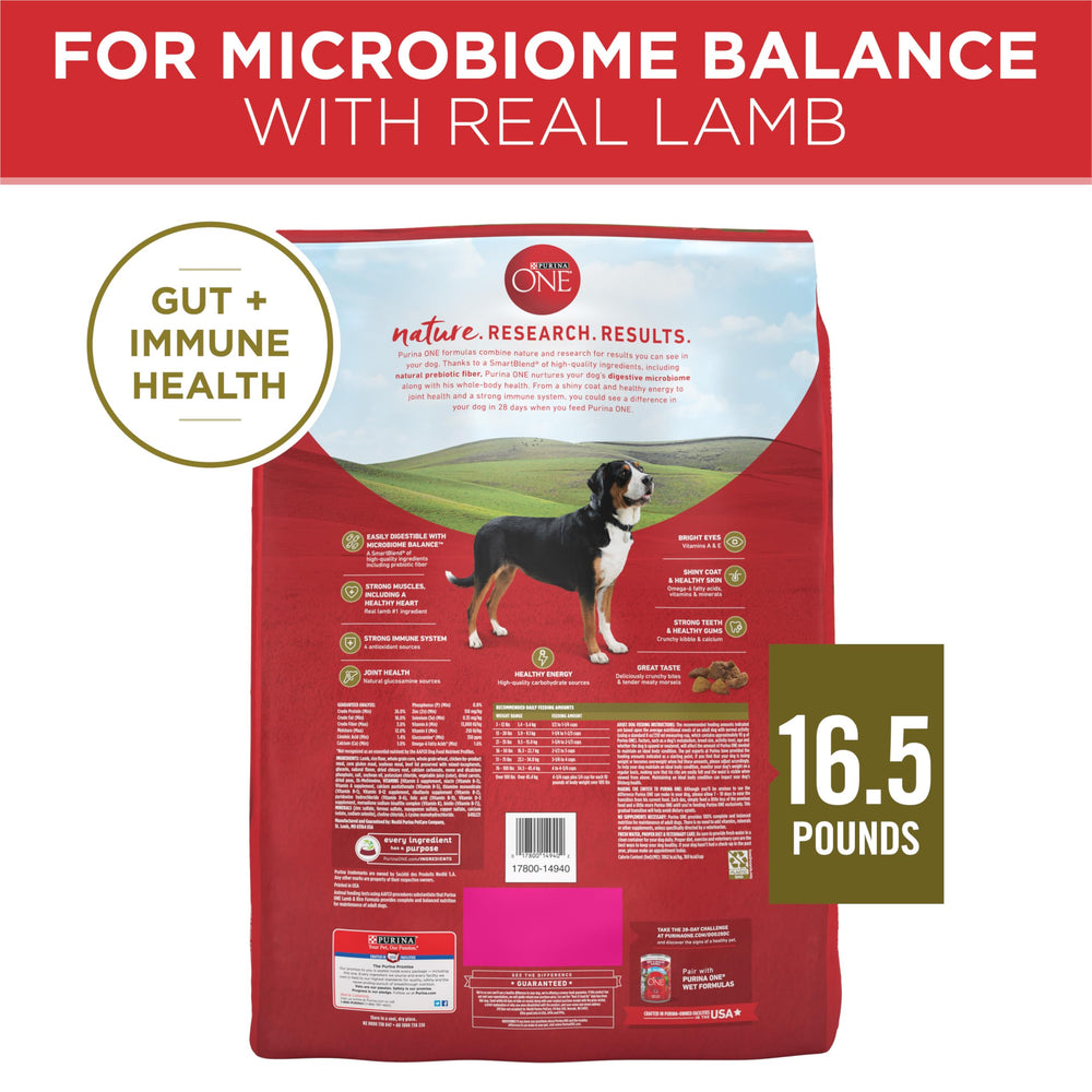 Purina ONE made in USA bag banner signaling quality