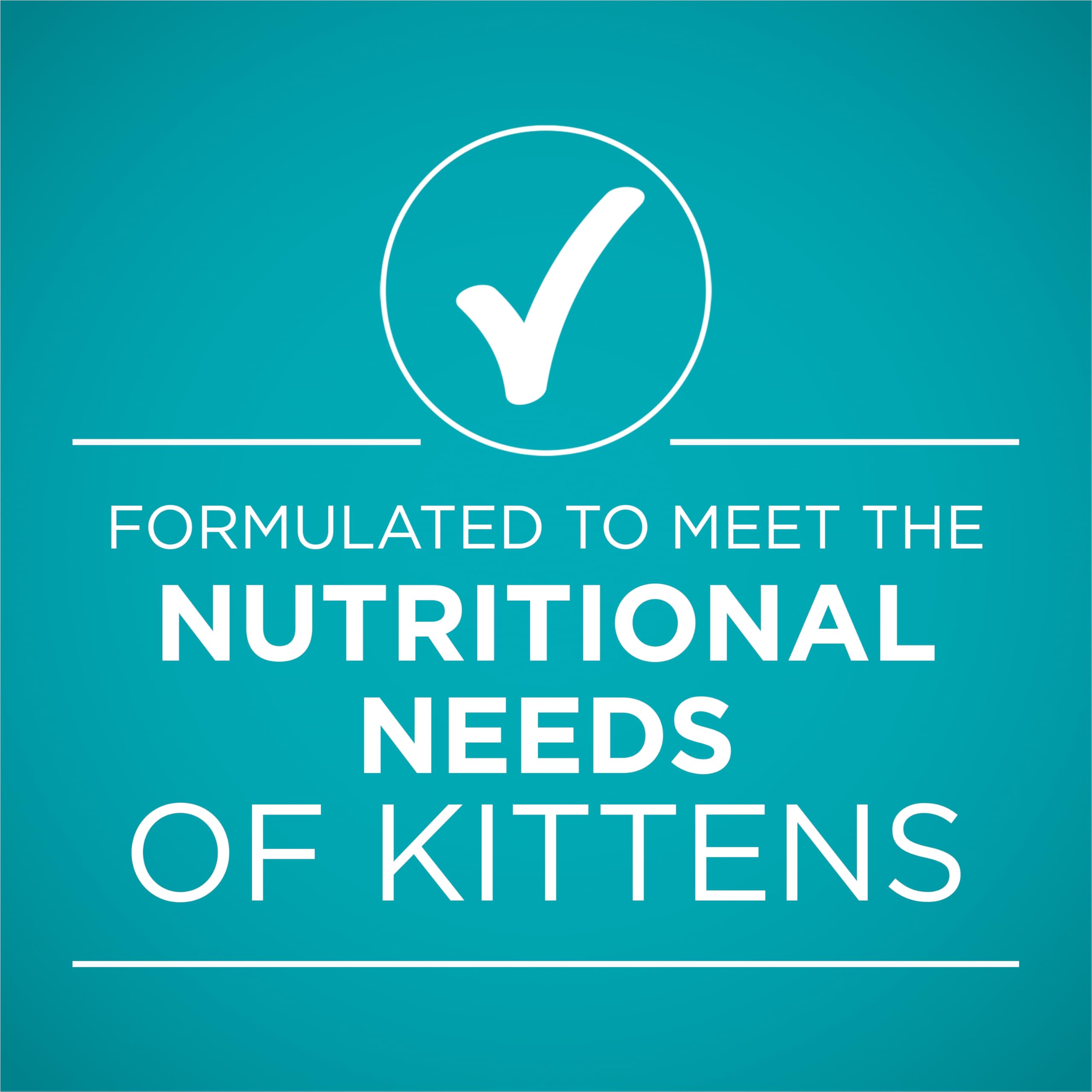 Purina ONE moisture-rich pate promotes healthy hydration for kittens
