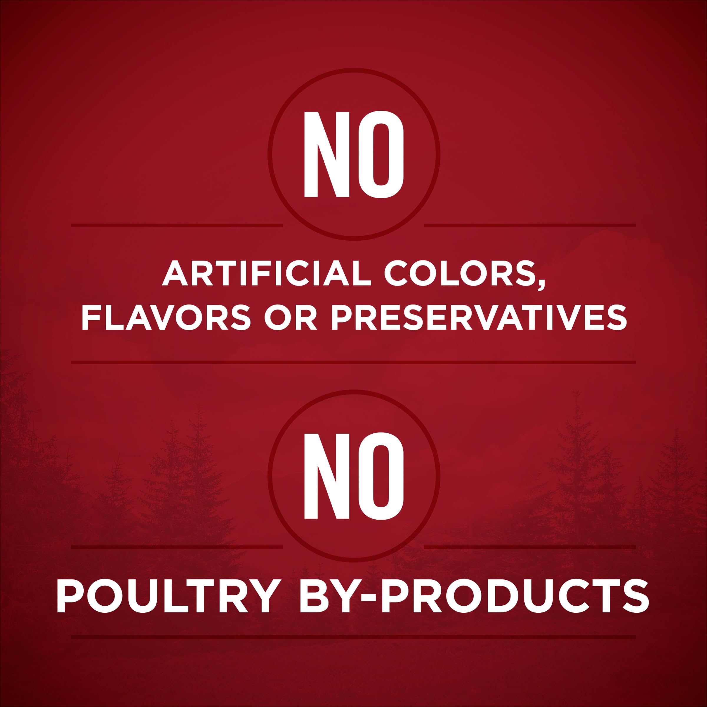 Purina ONE formula with no artificial colors flavors or preservatives.