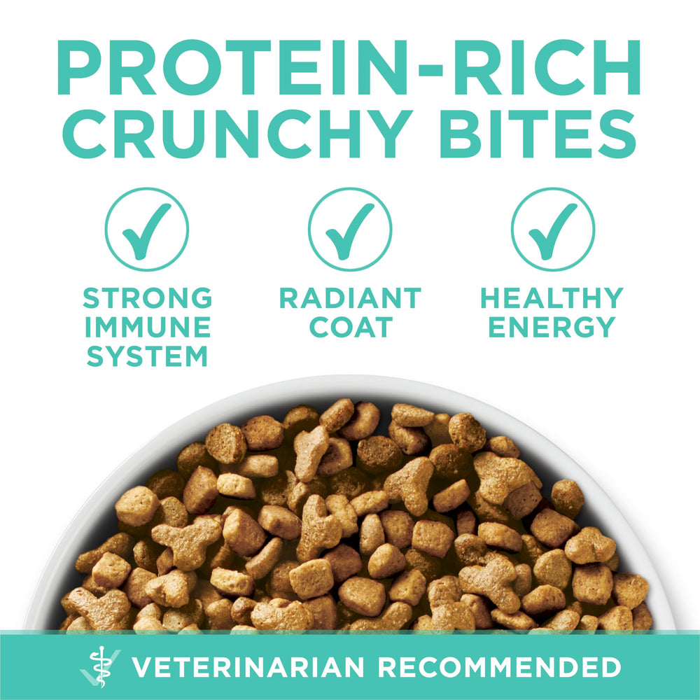 Purina ONE provides omega fatty acids for skin and coat nourishment.