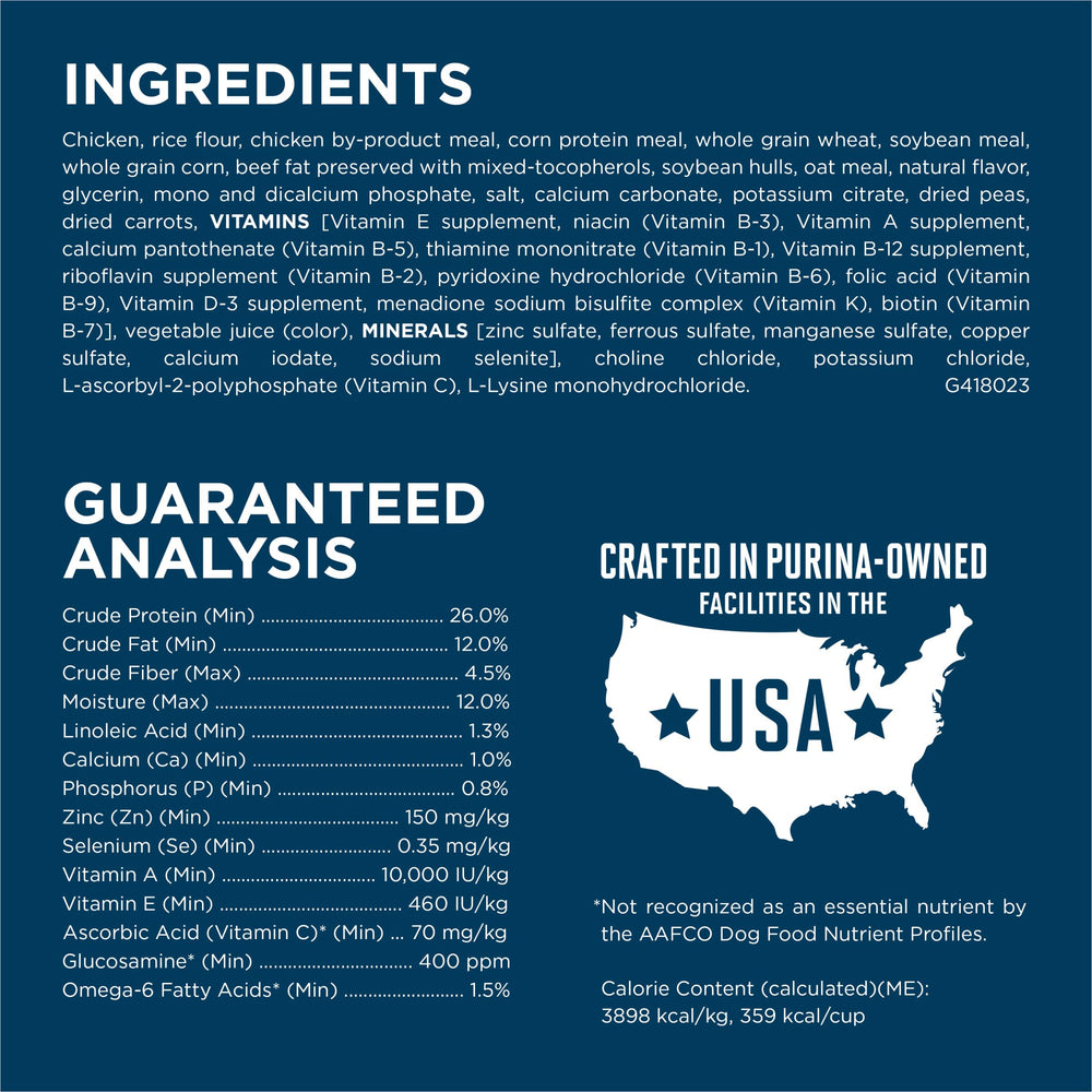 Purina ONE Plus Large Breed antioxidants for immune support
