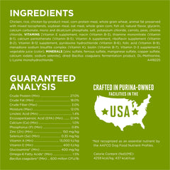 Purina ONE Plus probiotics and vitamins support digestion and immunity