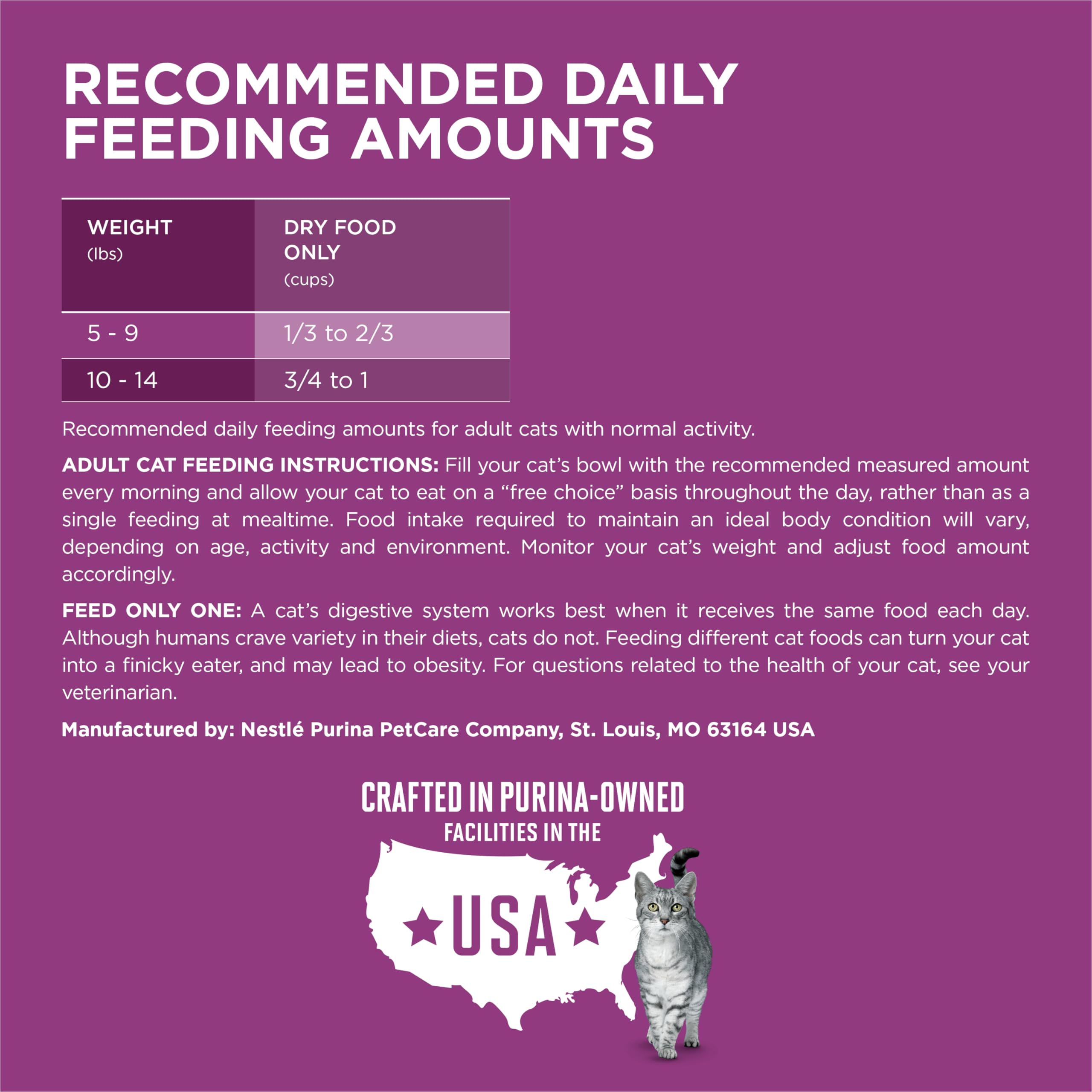 Purina ONE Plus 5 systems graphic communicates whole body wellness for cats.