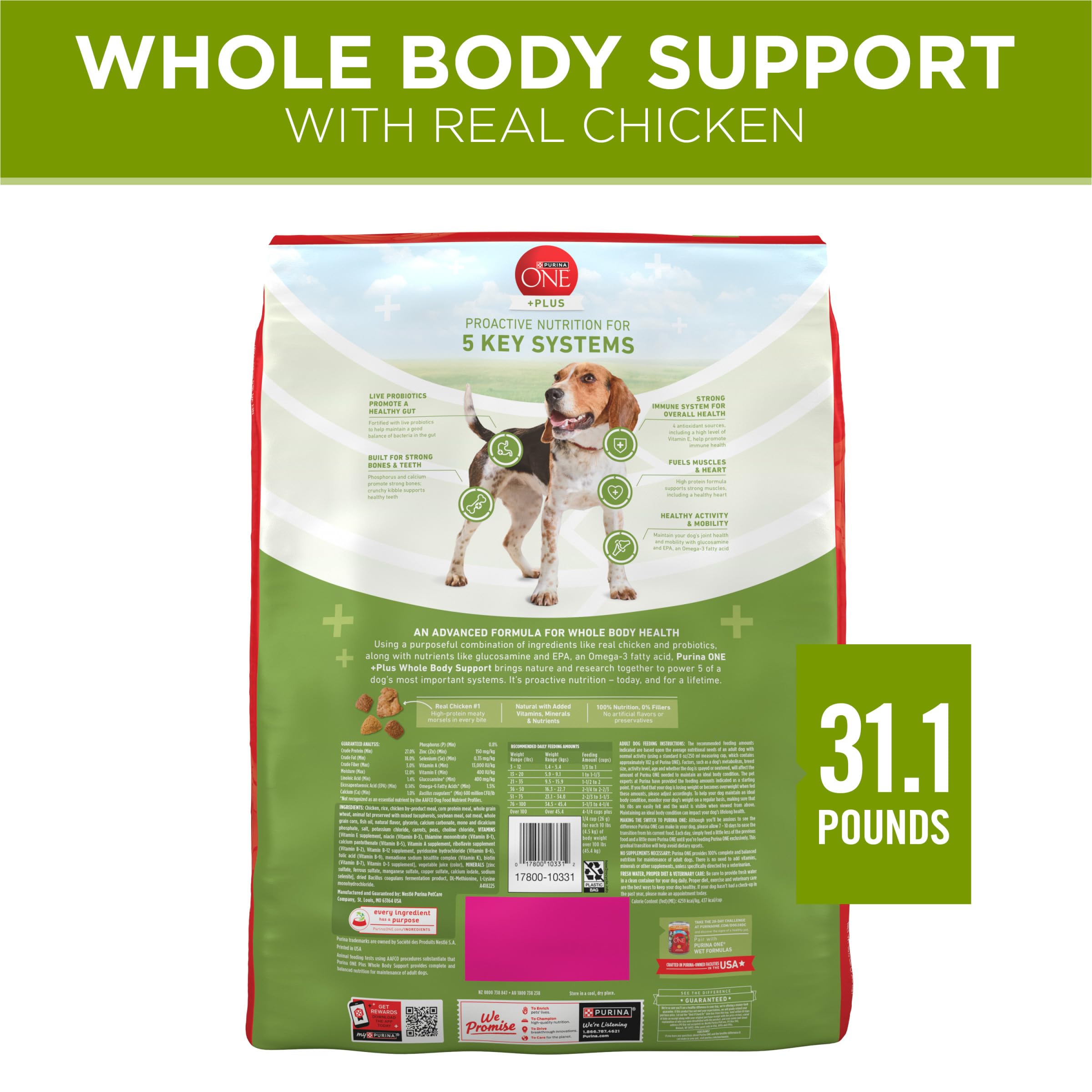 Purina ONE Plus promotes no fillers or artificial flavors