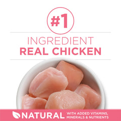 Purina ONE real chicken ingredient highlight for kitten nutrition