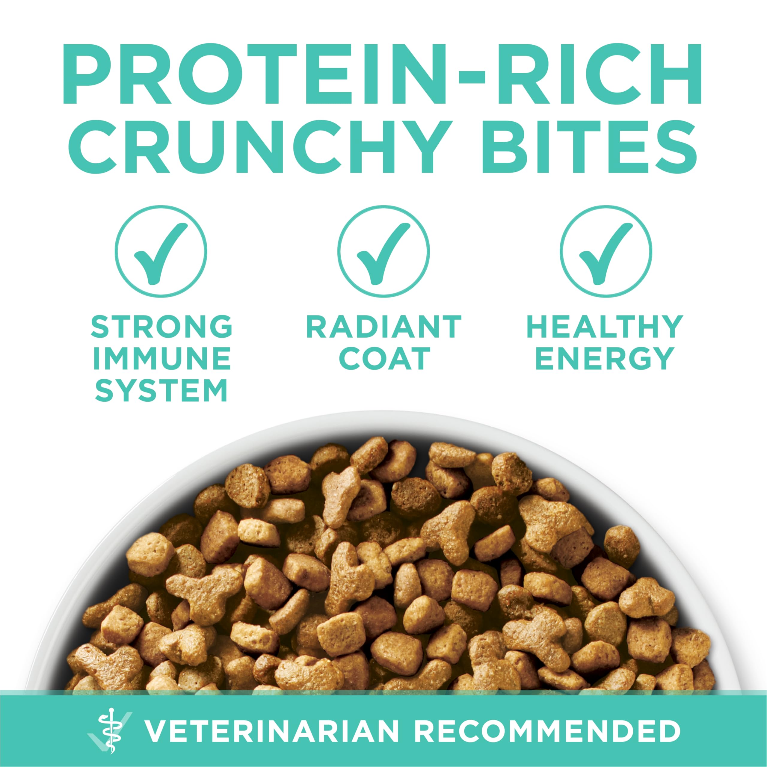 Purina ONE Sensitive Stomach antioxidants and omega fatty acids support immune and coat health