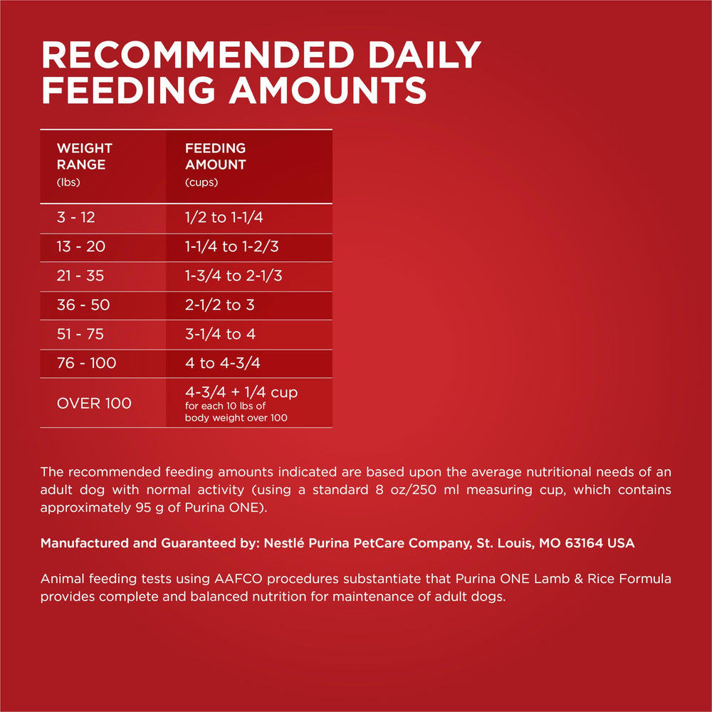Purina ONE Small Bites serving bowl suggests easy daily meals.