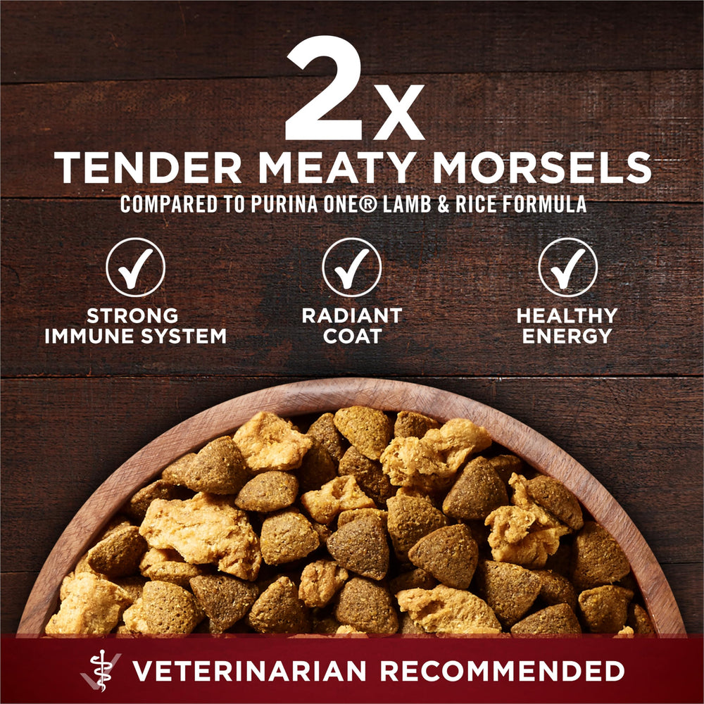 Purina ONE True Instinct glucosamine supports joints and mobility