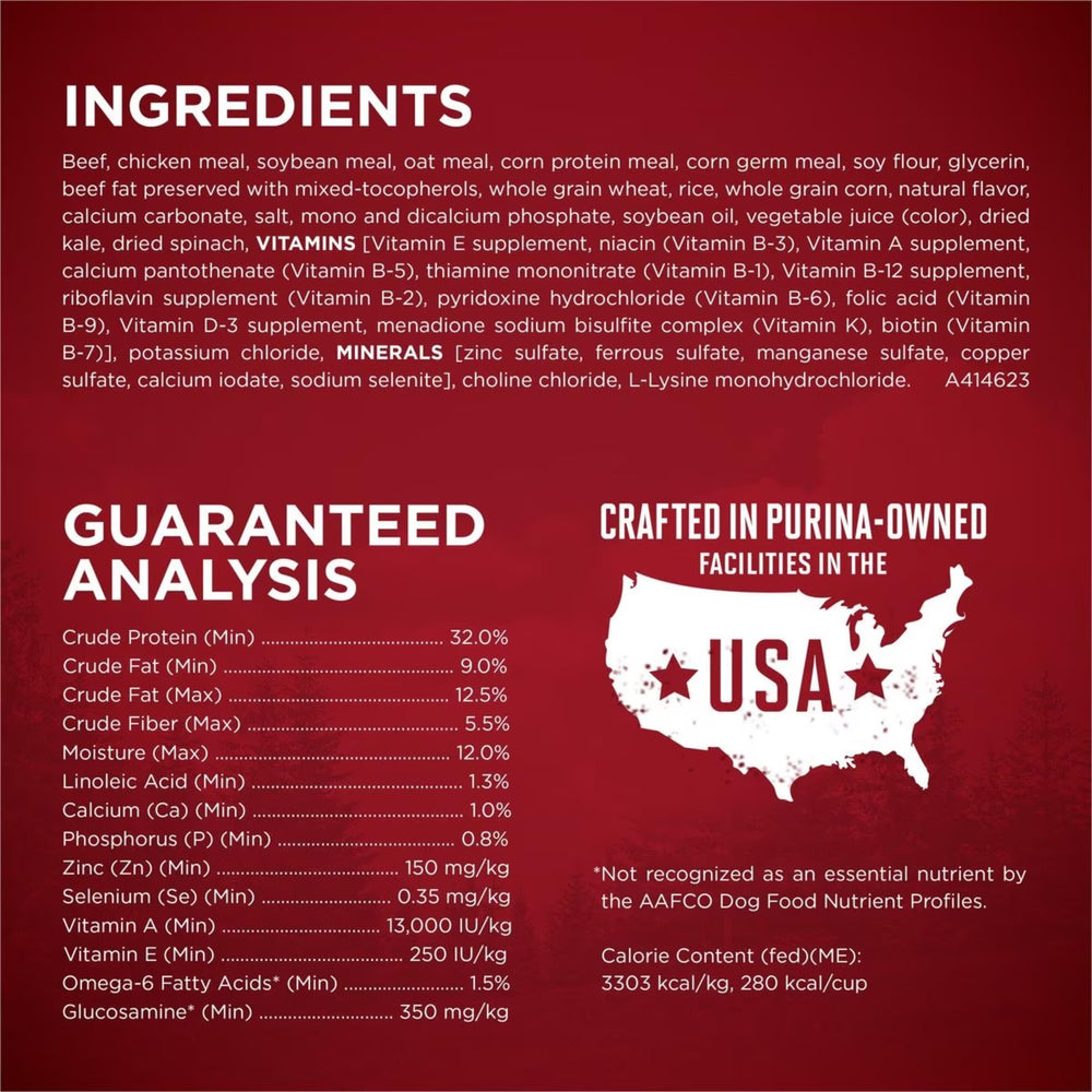 Purina ONE True Instinct no poultry by-product meal highlights a natural base.