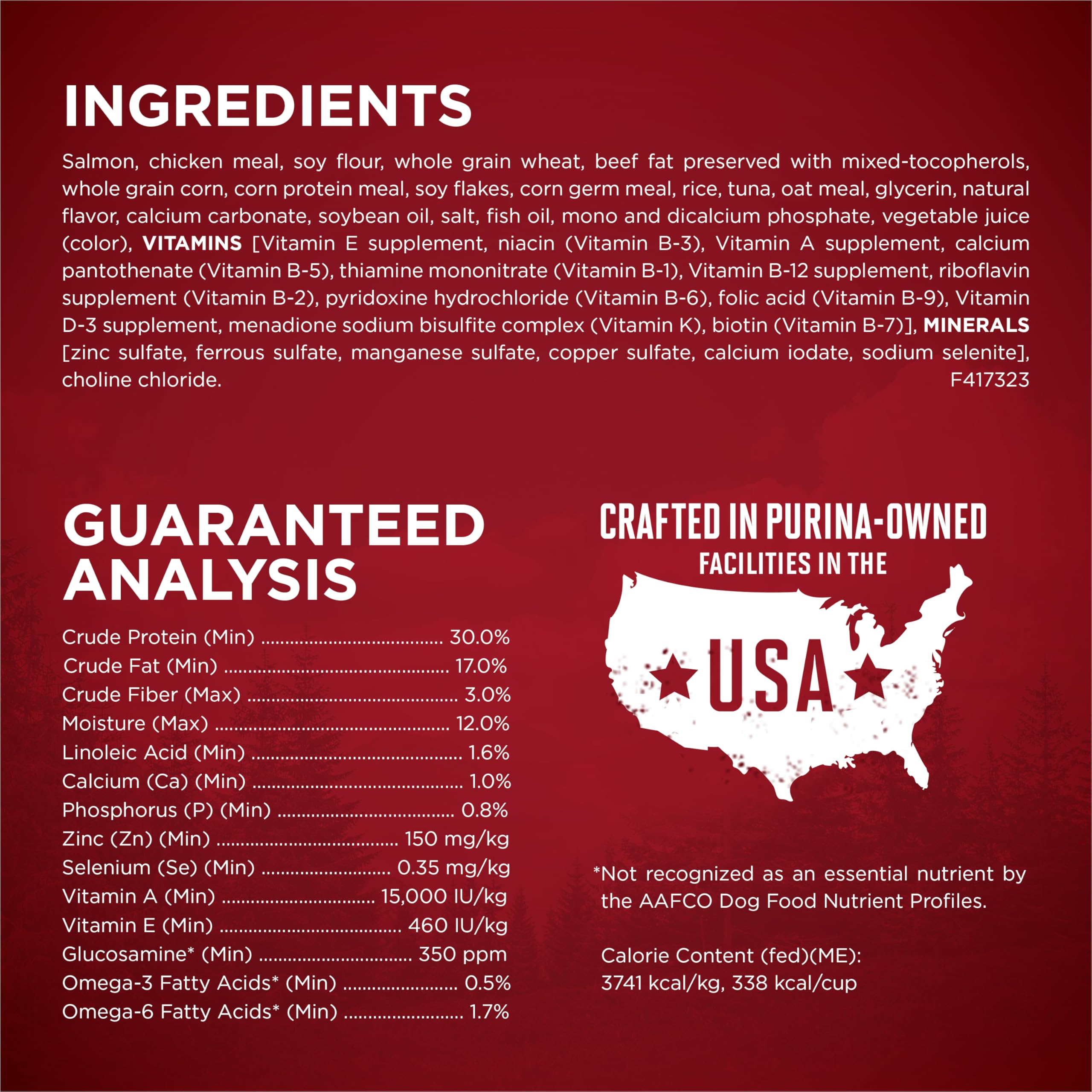 Purina ONE True Instinct omega-6 benefits for healthy skin and coat.
