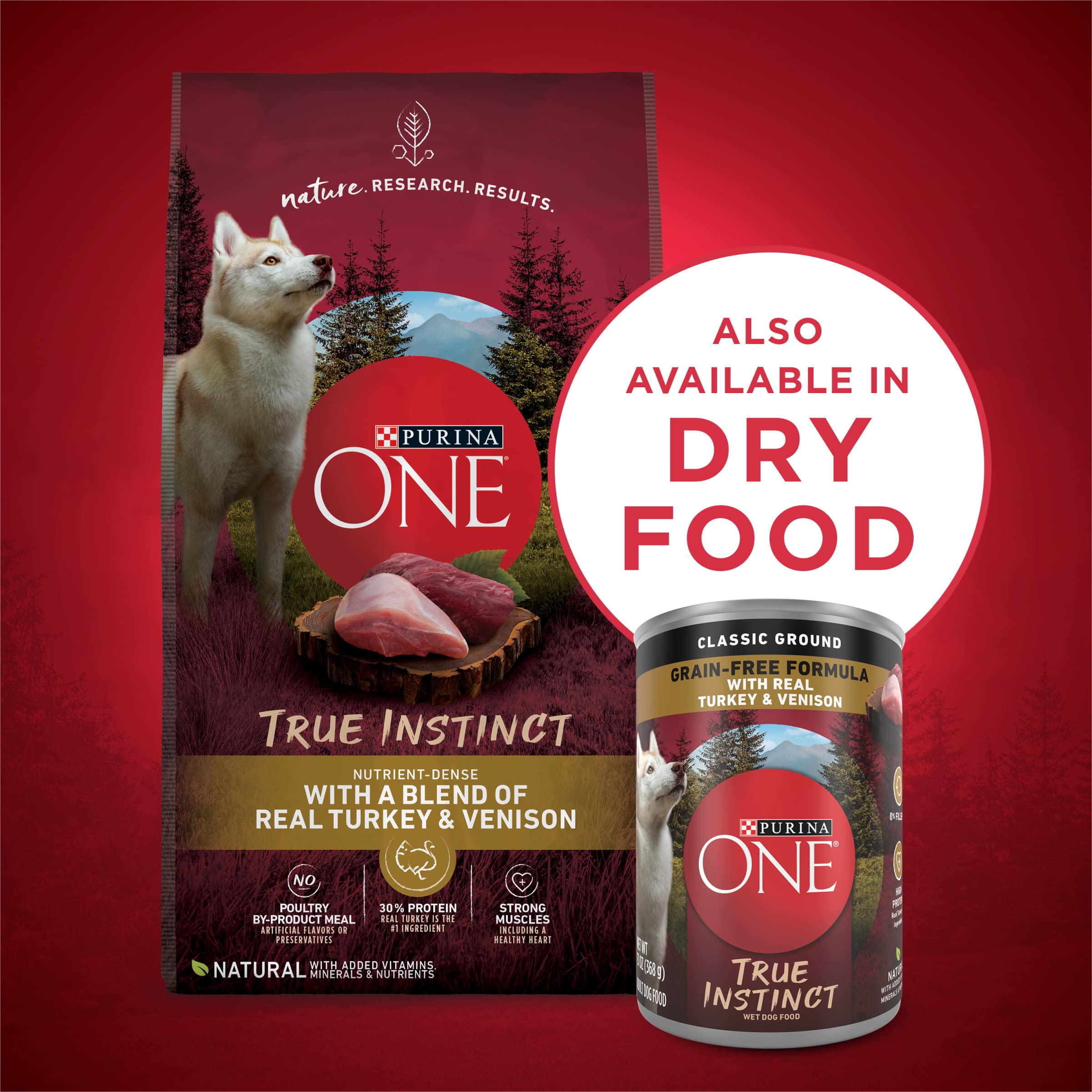 Pack of 12 cans image emphasizes convenient daily feeding.