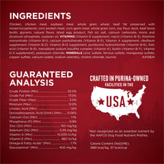Purina ONE True Instinct Puppy DHA from fish oil supports developing vision and brain health.