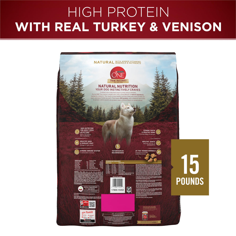 Purina ONE True Instinct US-made product with vet guidance