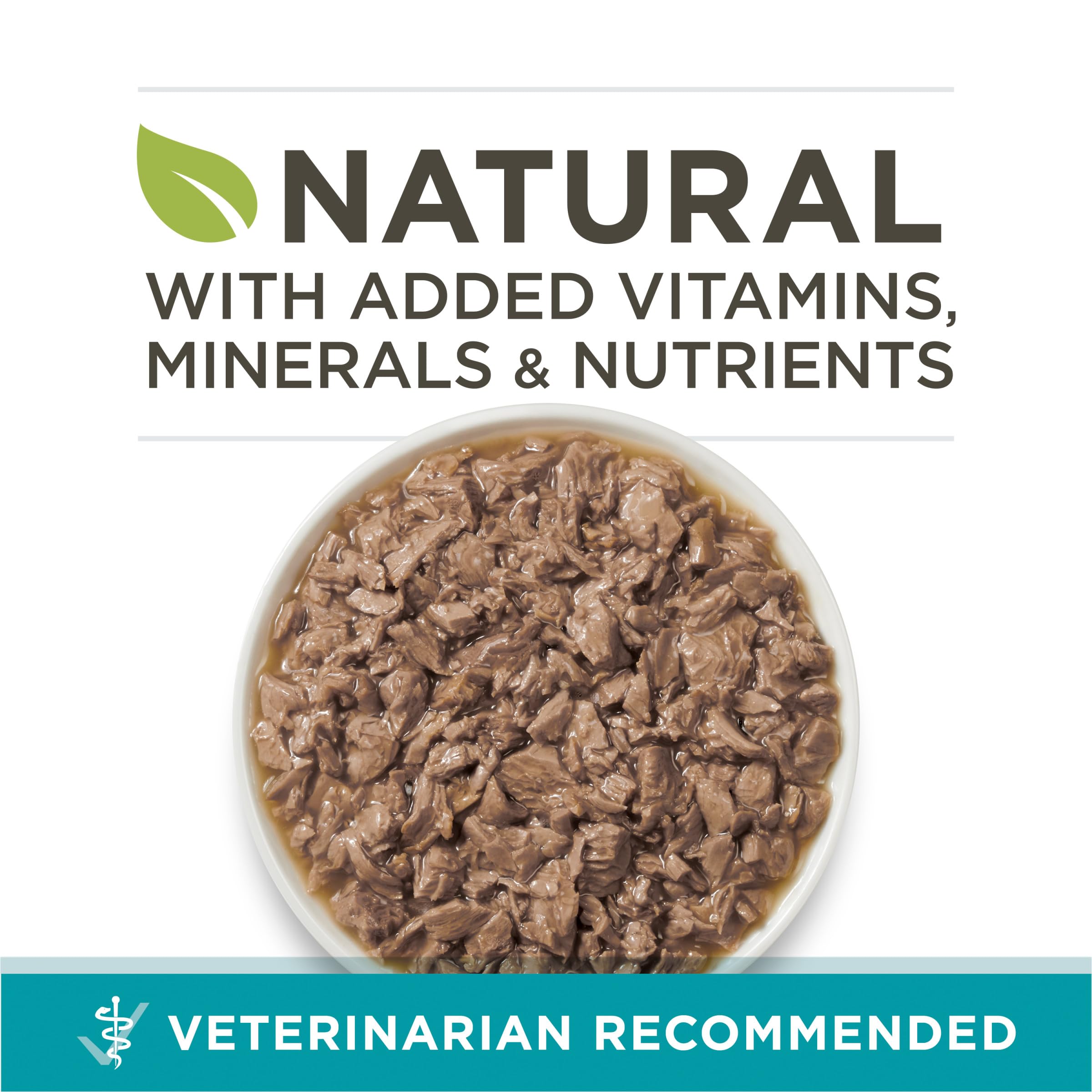Purina ONE Turkey Recipe wet cat food can shows real turkey for protein.
